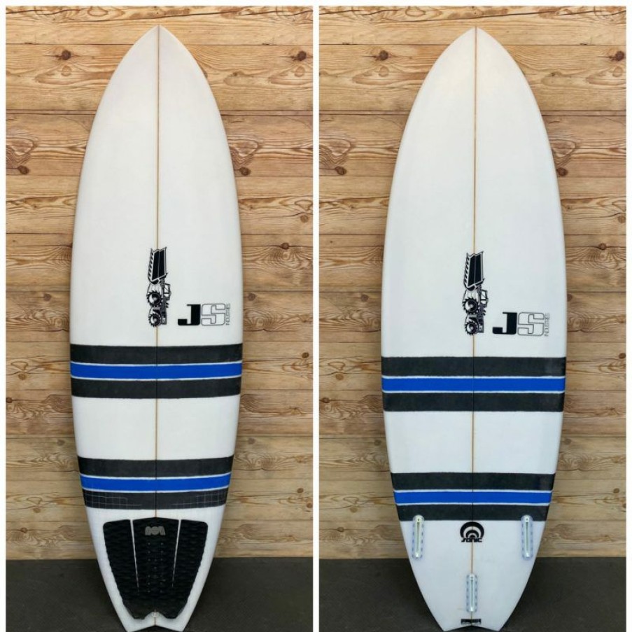 Fin Setup * | Promotion 5'8 X 20 X 2 1/2 Js "Sonic" Shortboard Surfboard