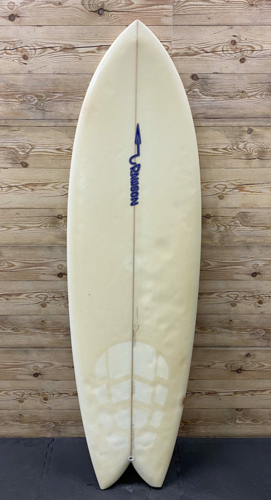 Fin Setup * | Lower Prices 6'2 X 21 5/8 X 2 3/4 Pat Rawson Twin Fish Surfboard