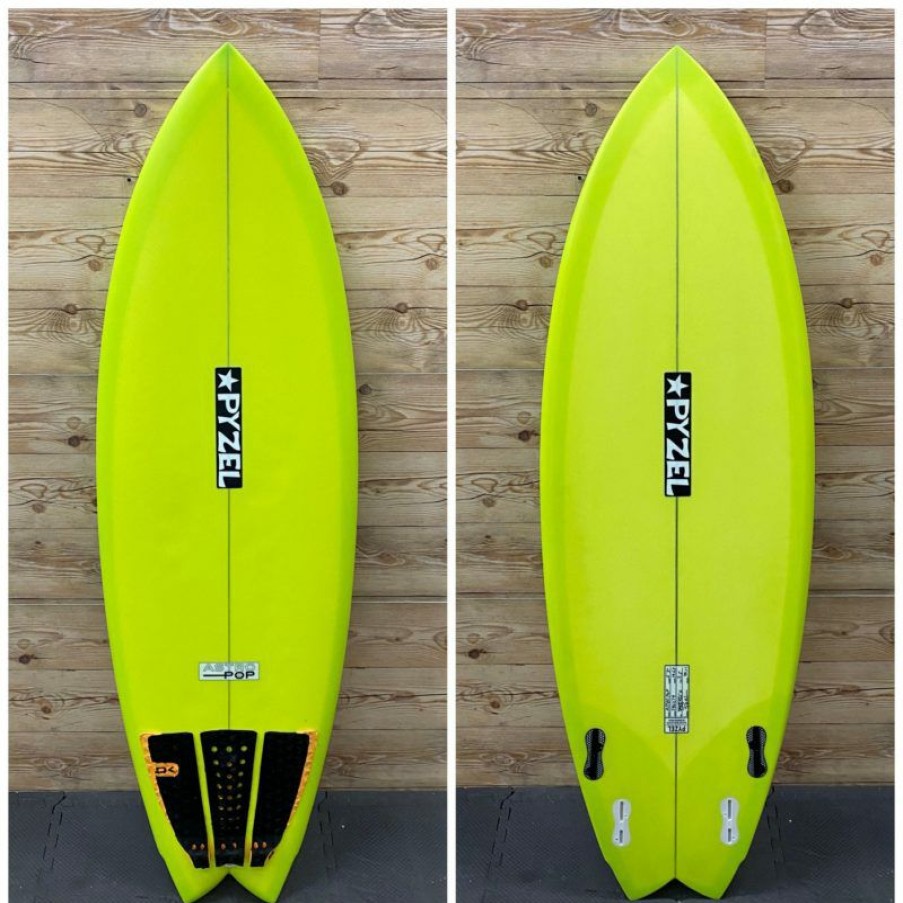 Fin Setup * | Good Quality 5'3 X 19.63 X 2.5 (29.1L) Pyzel "Astro Pop" Shortboard Surfboard