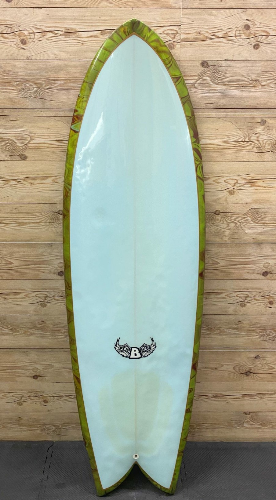 Fin Setup * | Best Choice 6 X 21 1/2 X 3 Bullock Surf Quad Fish Surfboard