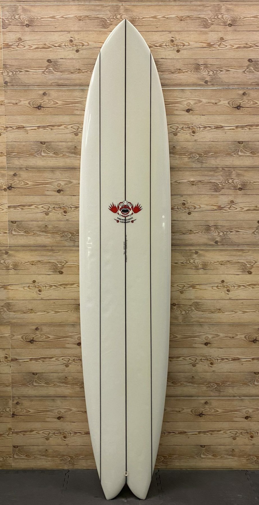 Fin Setup * | Wholesale 9'6 X 23 1/4 X 3 1/8 Larry Mabile "Twin Glider" Longboard Surfboard