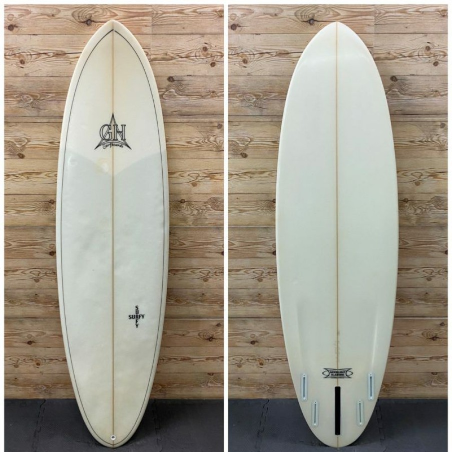 Fin Setup * | Premium 6'4 X 20 3/4 X 2 5/8 Gary Hanel "Astro Egg" Funboard Surfboard