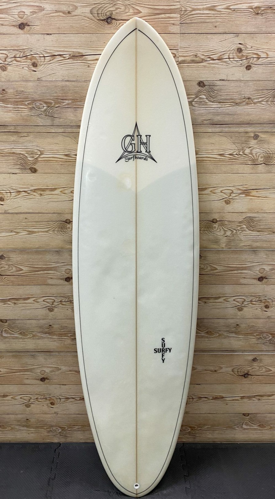 Fin Setup * | Premium 6'4 X 20 3/4 X 2 5/8 Gary Hanel "Astro Egg" Funboard Surfboard