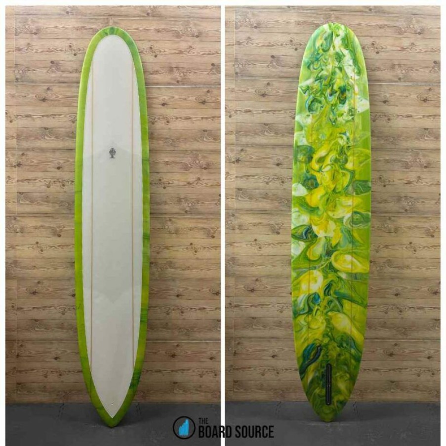 Fin Setup * | Discount Store 9'8 X 23 1/4 X 3 1/4 Roy Sanchez Pintail Noserider Longboard