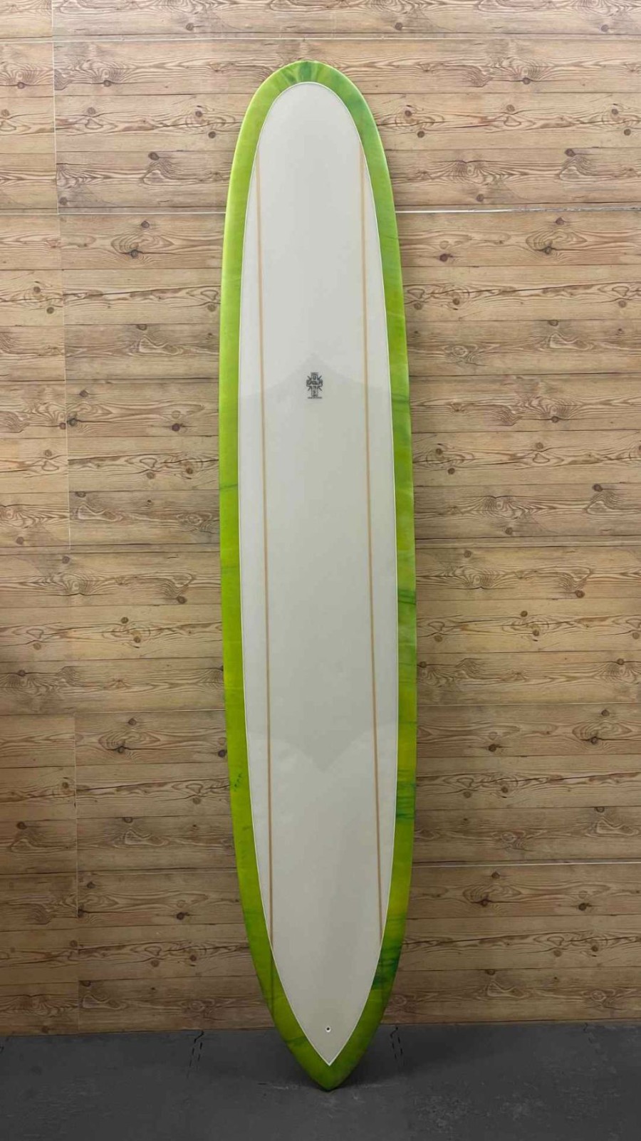 Fin Setup * | Discount Store 9'8 X 23 1/4 X 3 1/4 Roy Sanchez Pintail Noserider Longboard