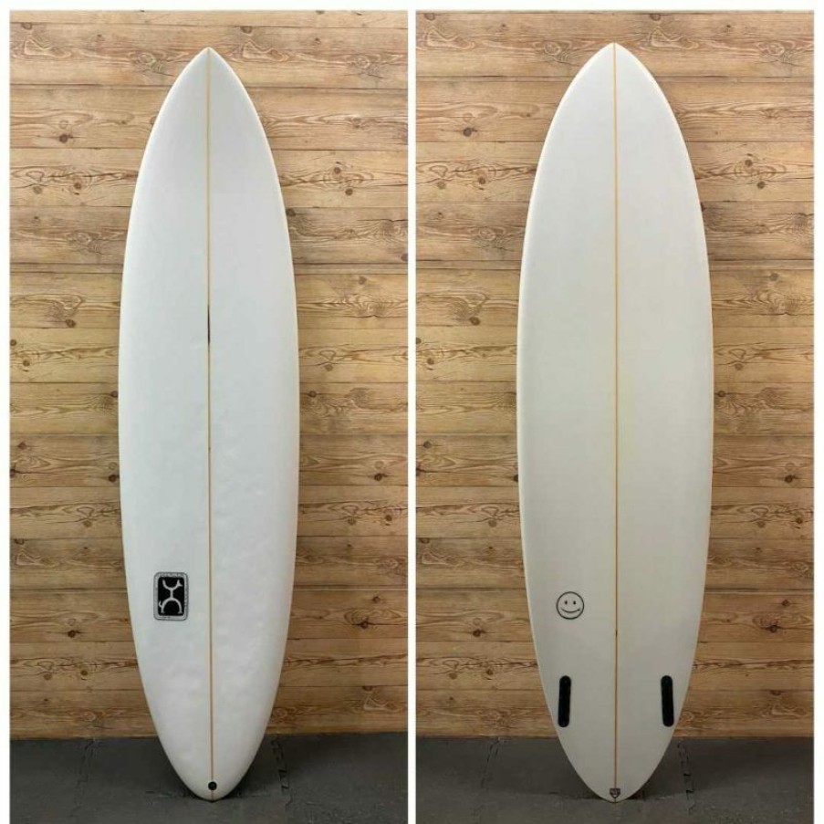 Fin Setup * | High Quality 7 X 21 1/2 X 2 7/8 Machado Surfboards "Sunday" Mid Length Surfboard