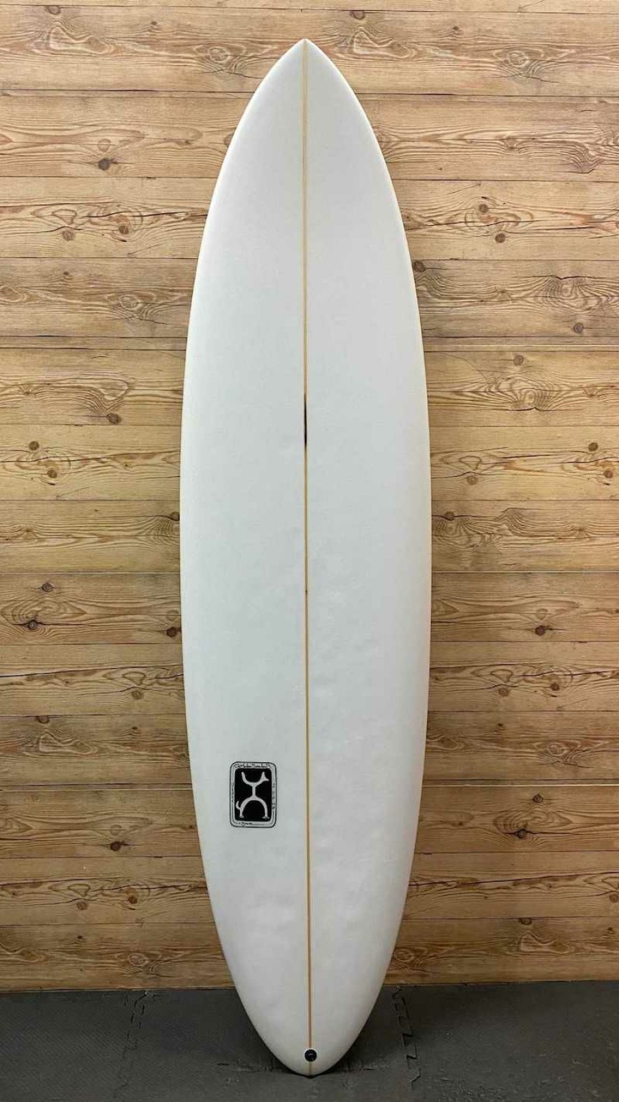 Fin Setup * | High Quality 7 X 21 1/2 X 2 7/8 Machado Surfboards "Sunday" Mid Length Surfboard