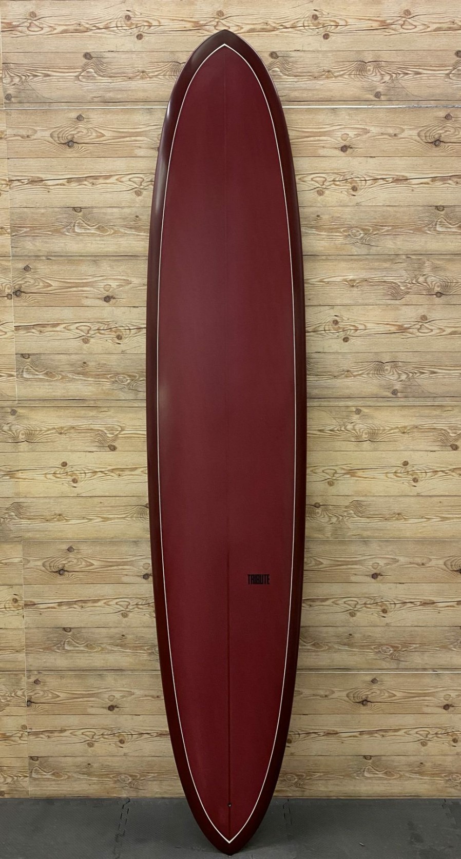 Fin Setup * | Bargain Sale Brand New 9 X 22 X 2 7/8 Tribute By Roy Sanchez "Dreadnought" Glider Longboard Surfboard