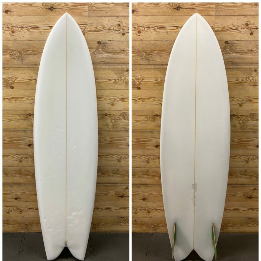 Fin Setup * | Reliable Quality 6 X 20 X 3 Methless Surf Twin Fish Surfboard