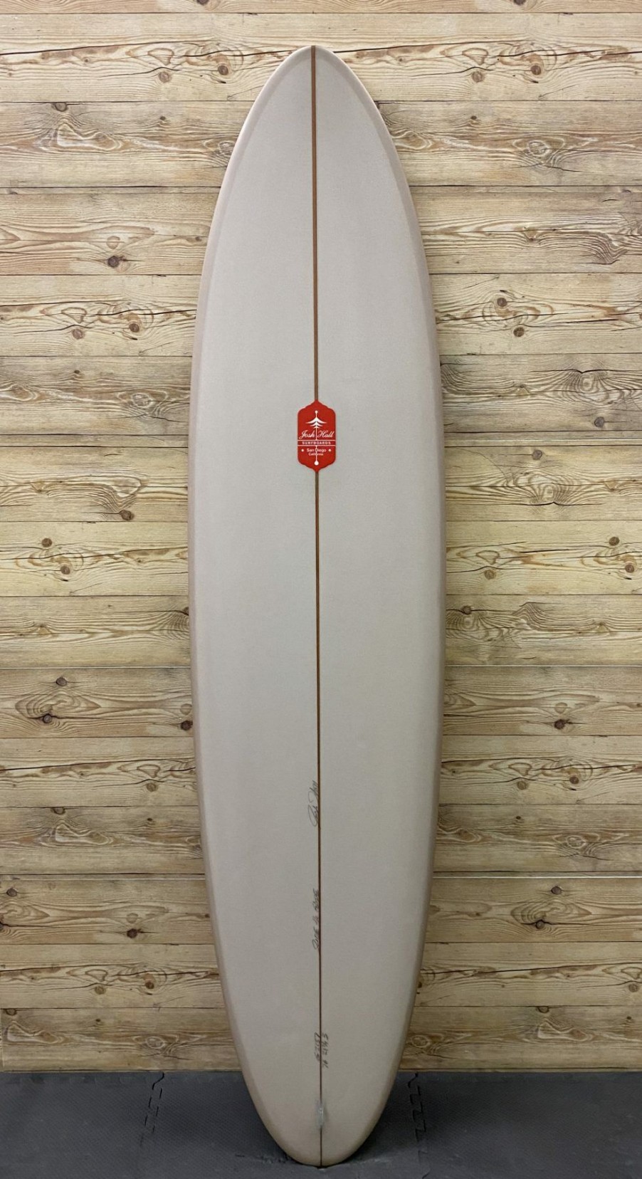 Fin Setup * | Wholesale Like New 7'6 X 21 3/4 X 3 Josh Hall "Quad Egg" Mid-Length Surfboard