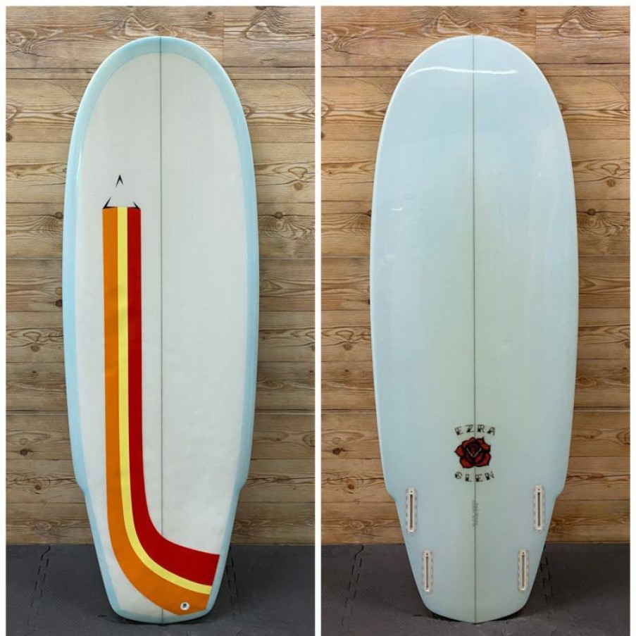 Fin Setup * | Good Quality 5'4 X 21 3/4 X 2 5/8 Sean Bailey "Wing Quad" Mini Simmons Surfboard