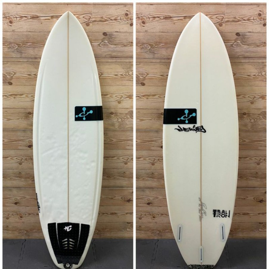 Fin Setup * | Good Quality 6 X 20 3/4 X 2 1/2 Chemistry By David Barr "Tron" Shortboard Surfboard