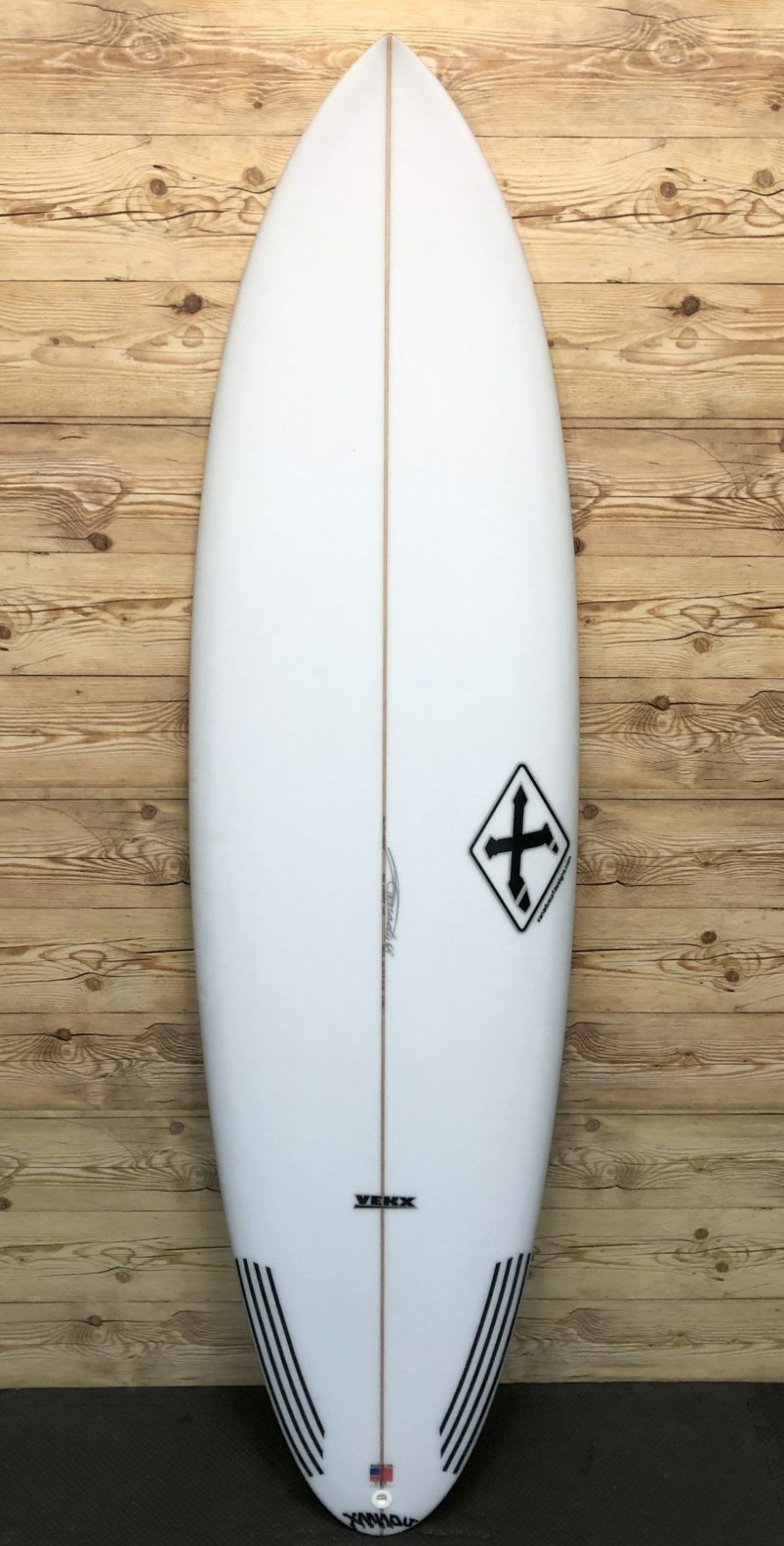 Fin Setup * | Best Quality Never Ridden 6'4 X 20.58 X 2.60 (38.1L) Xanadu "Vekx" Shortboard Surfboard