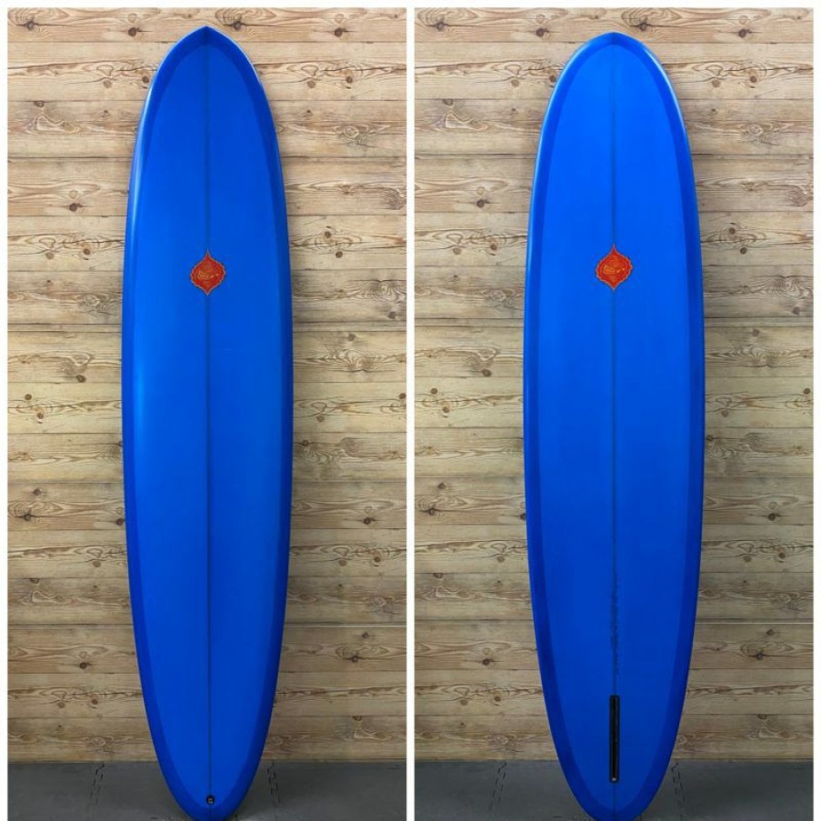 Fin Setup * | Best Choice Like New 7'10" X 21 3/4 X 2 7/8 Michel Junod "Junod Egg" Mid-Length Surfboard