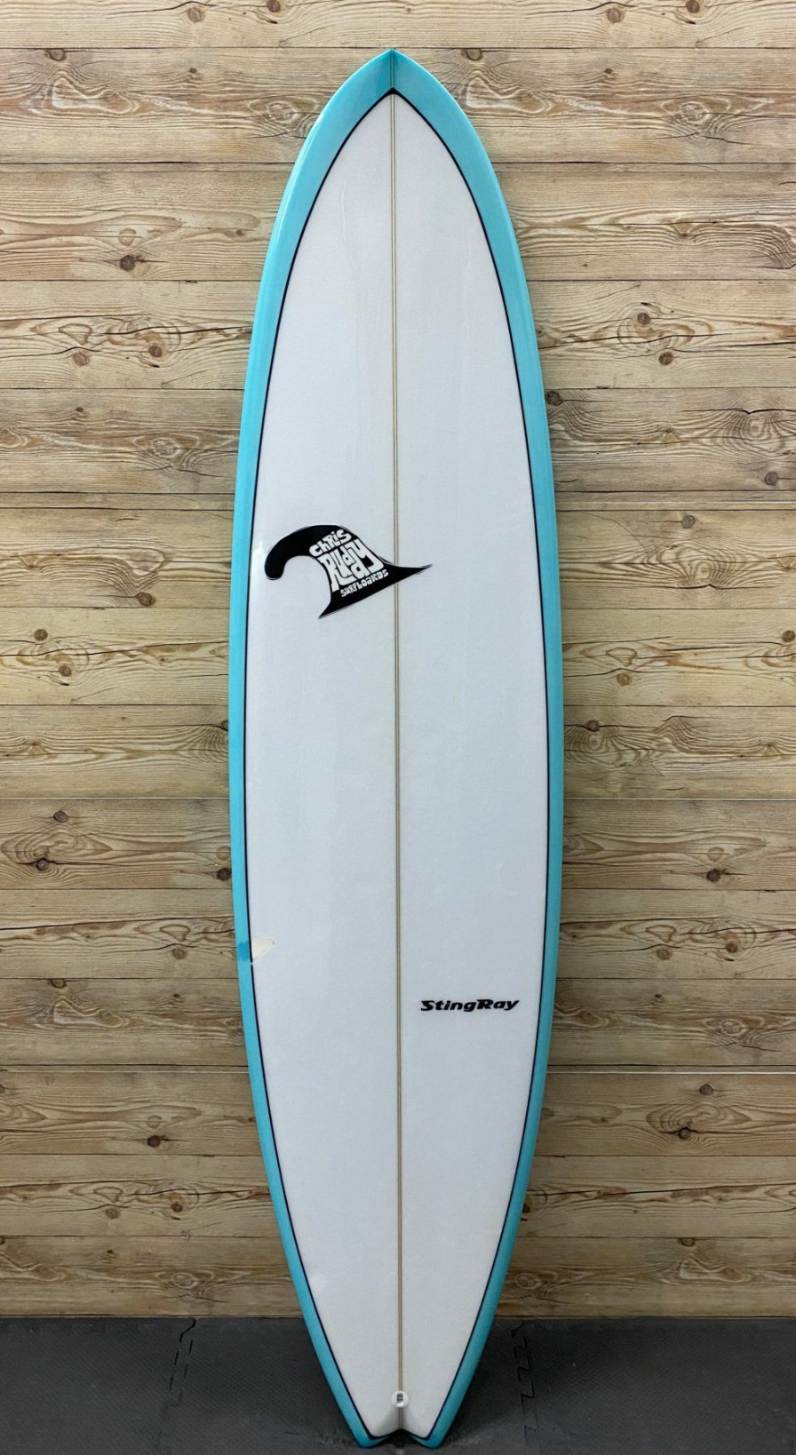 Fin Setup * | Promotion 7'2 X 21.5 X 2.75 Chris Ruddy "Stingray" Funboard Surfboard