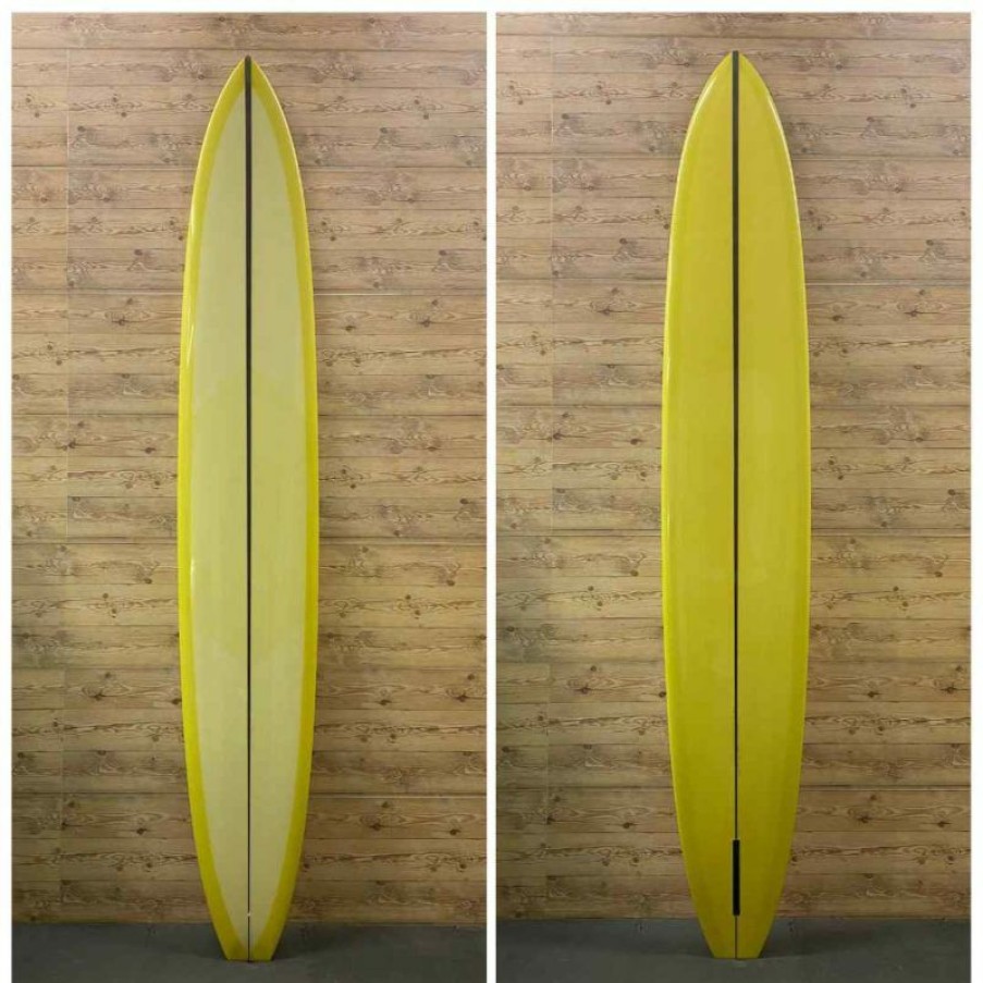 Fin Setup * | Good Quality 11'4 X 22 1/2 X 3 1/4 Chris Christenson "Chris Craft" Glider Longboard Surfboard