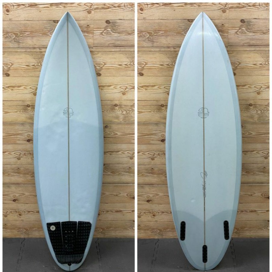 Fin Setup * | Fashion 5'9 X 19 5/8 X 2 1/2 Bob Mitsven "Mts Round" Shortboard Surfboard