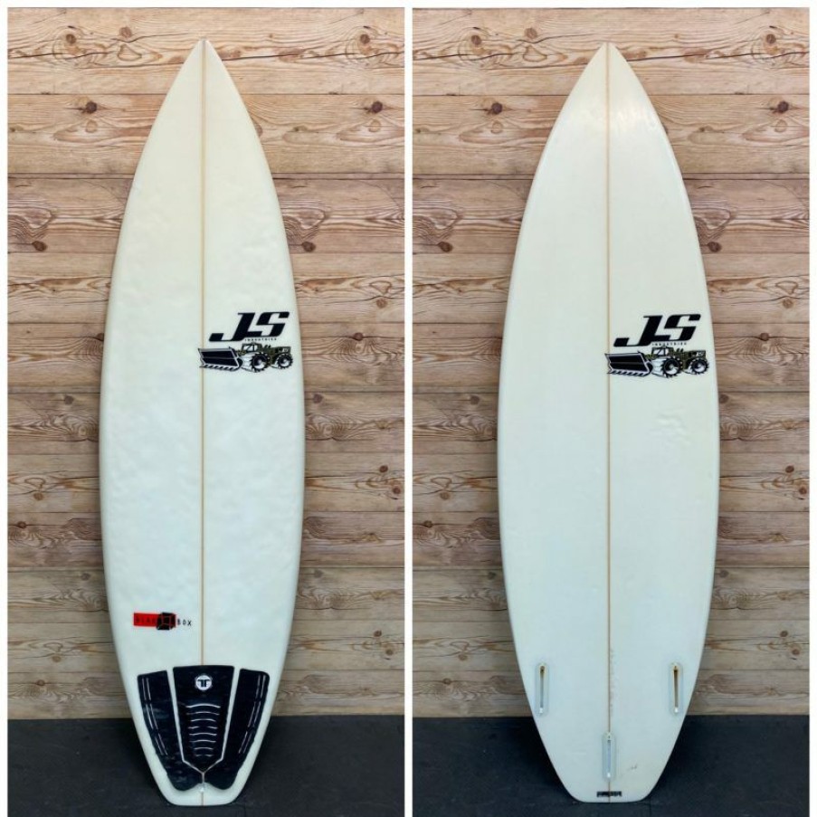 Fin Setup * | Discount Store 5'10" X 19 1/2 X 2 1/2 Js "Blak Box" Shortboard Surfboard