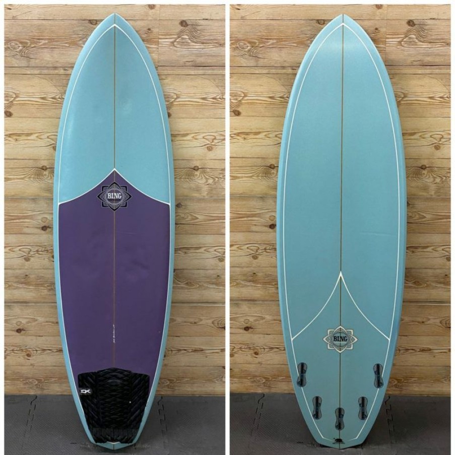 Fin Setup * | Good Quality 5'8 X 19 1/2 X 2 1/2 Bing "Diamond Tail Dart" Shortboard Surfboard