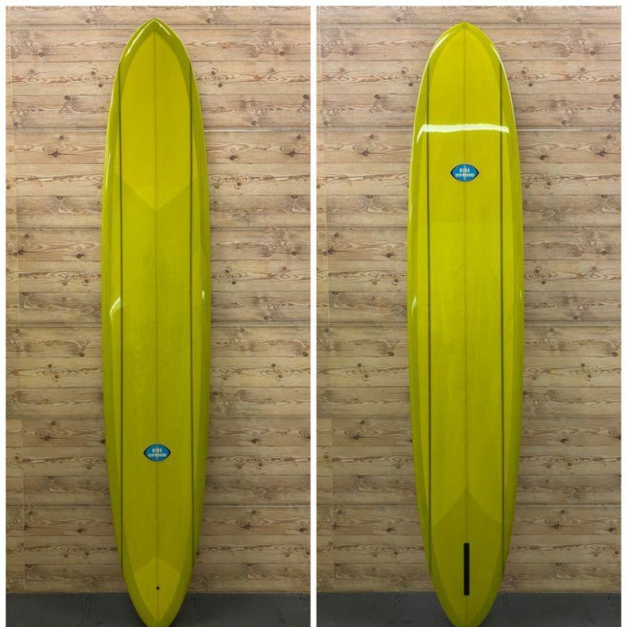 Fin Setup * | High Quality 10 X 23 1/8 X 3 Bing "Pipeliner" Longboard Surfboard