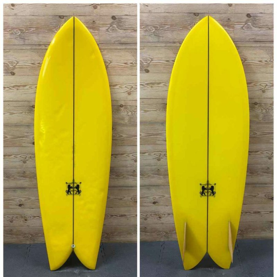 Fin Setup * | Best Quality 5'6 X 21 1/2 X 3 Larry Mabile "Twin Fish" Surfboard