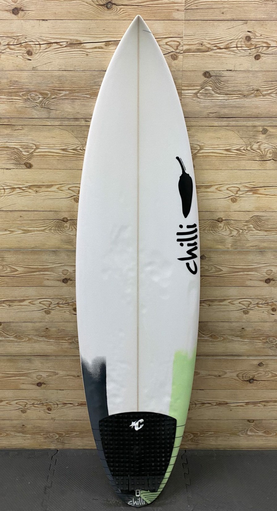 Fin Setup * | Best Sale 6'2 X 19.12 X 2.12 (30.9L) Chilli "Oh One" Shortboard Surfboard