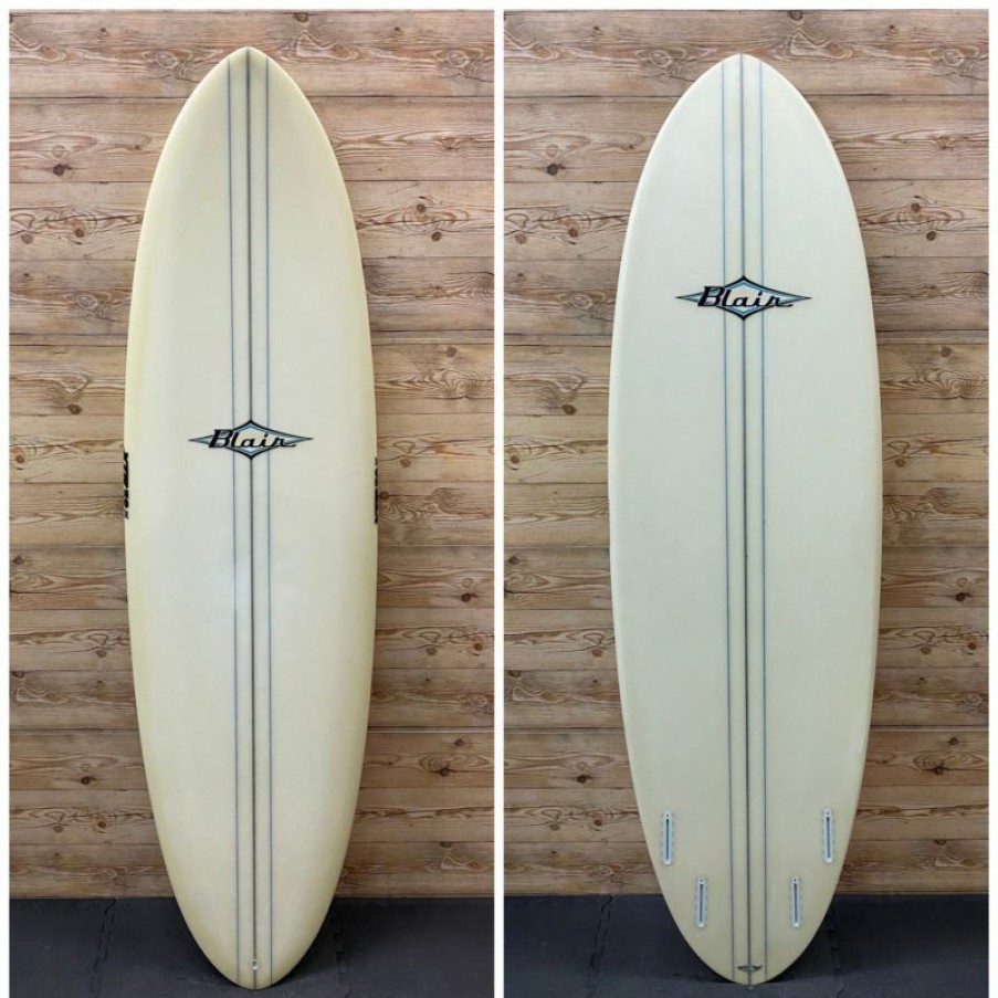 Fin Setup * | High Quality 7 X 23 3/4 X 3 1/8 Blair Xtr Eps Quad Big Guy Funboard Surfboard