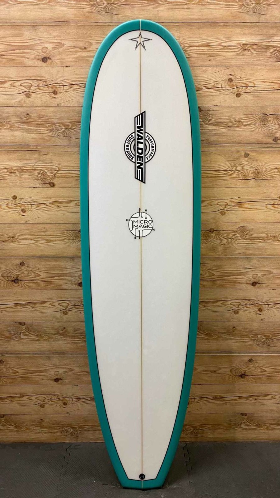 Fin Setup * | Featured 6'8 X 21 3/4 X 2 3/4 (46.4L) Walden "Micro Magic" Funboard Surfboard