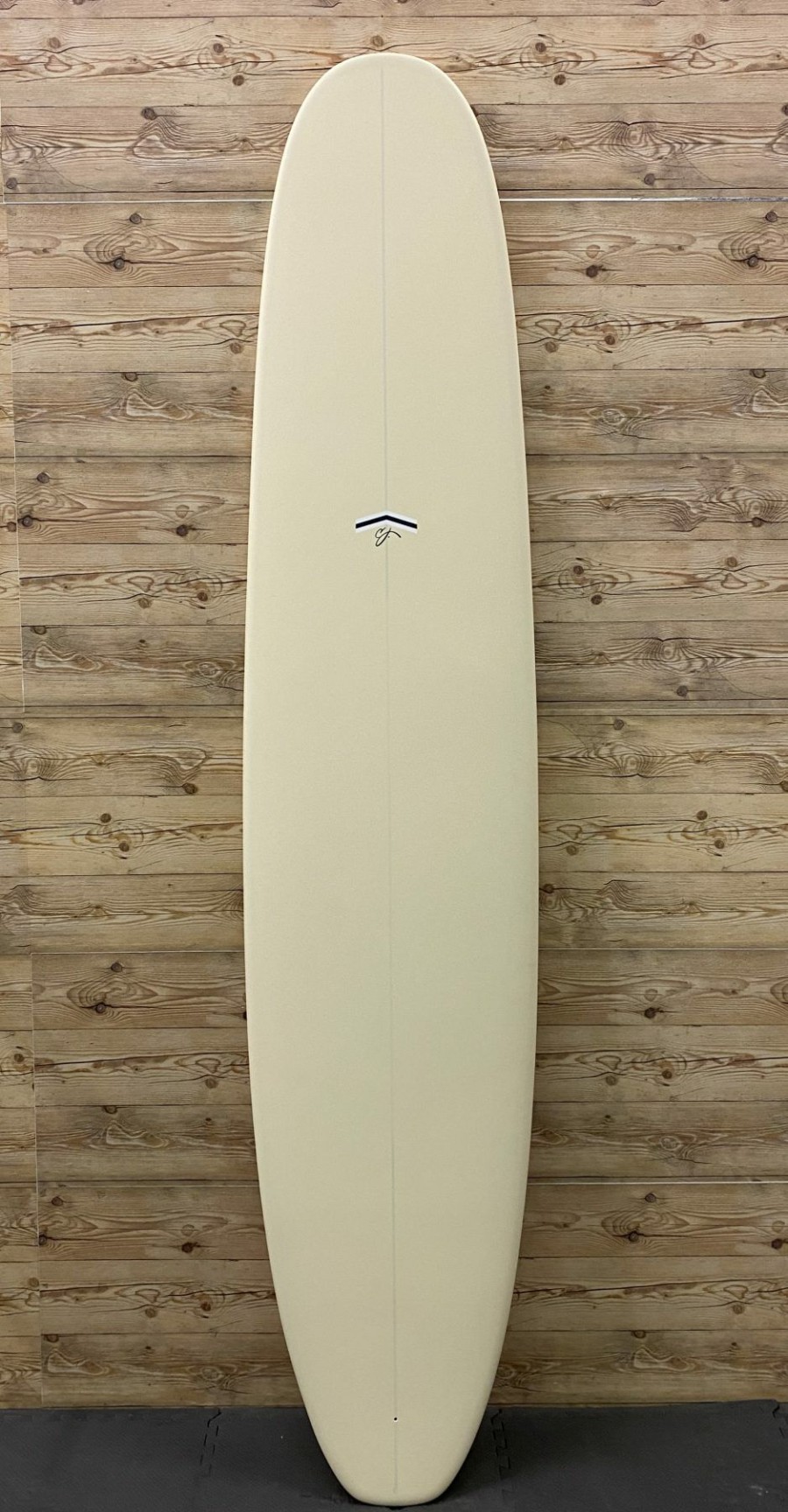 Fin Setup * | Excellent Quality Brand New 9'6 X 23.75 X 3.32 (86L) Cj Nelson Thunderbolt Silver "Apex" Longboard Surfboard