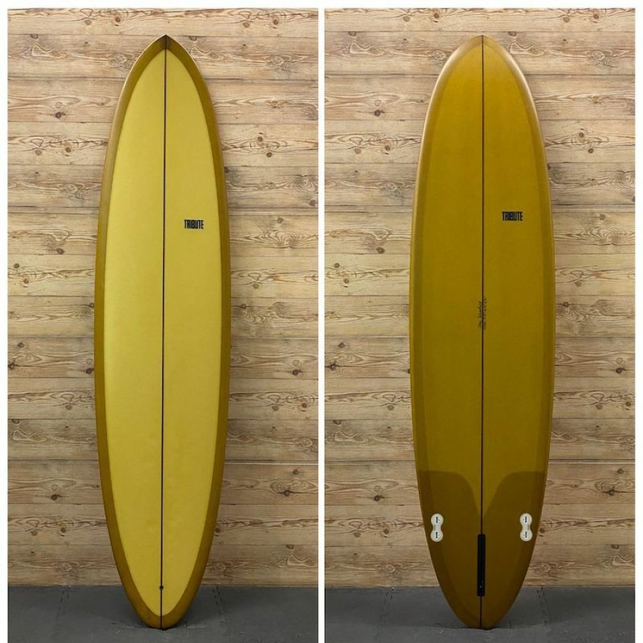 Fin Setup * | Low Price 7'2 X 21 1/4 X 2 3/4 Tribute By Roy Sanchez "Speed Drifter" Mid-Length Surfboard