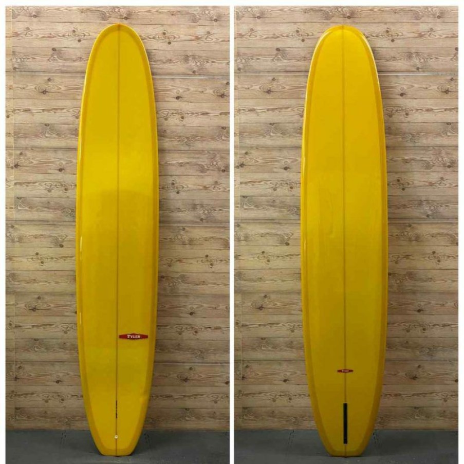 Fin Setup * | Good Quality 9'4 X 23 1/4 X 3 Tyler Hatzikian "Double Step Deck" Longboard Surfboard