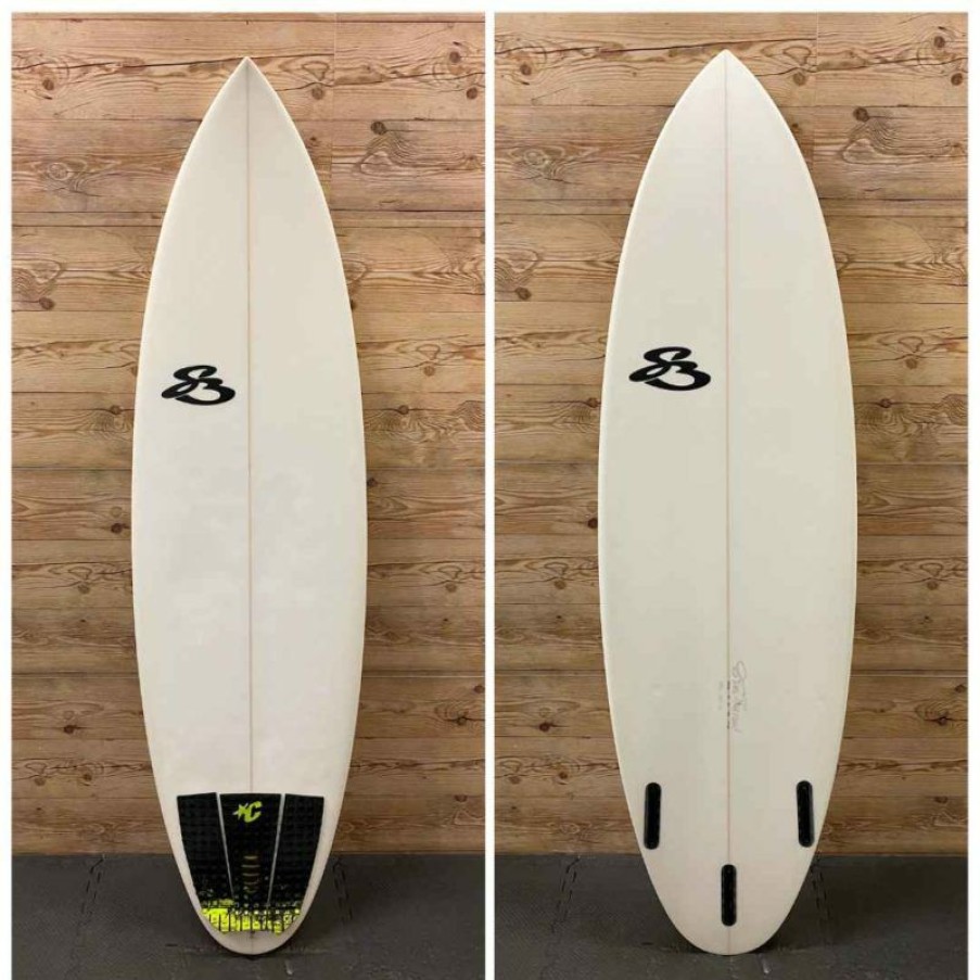 Fin Setup * | Cheaper 5'11" X 20 X 2 1/2 Boysen "Tri Fin" Shortboard Surfboard