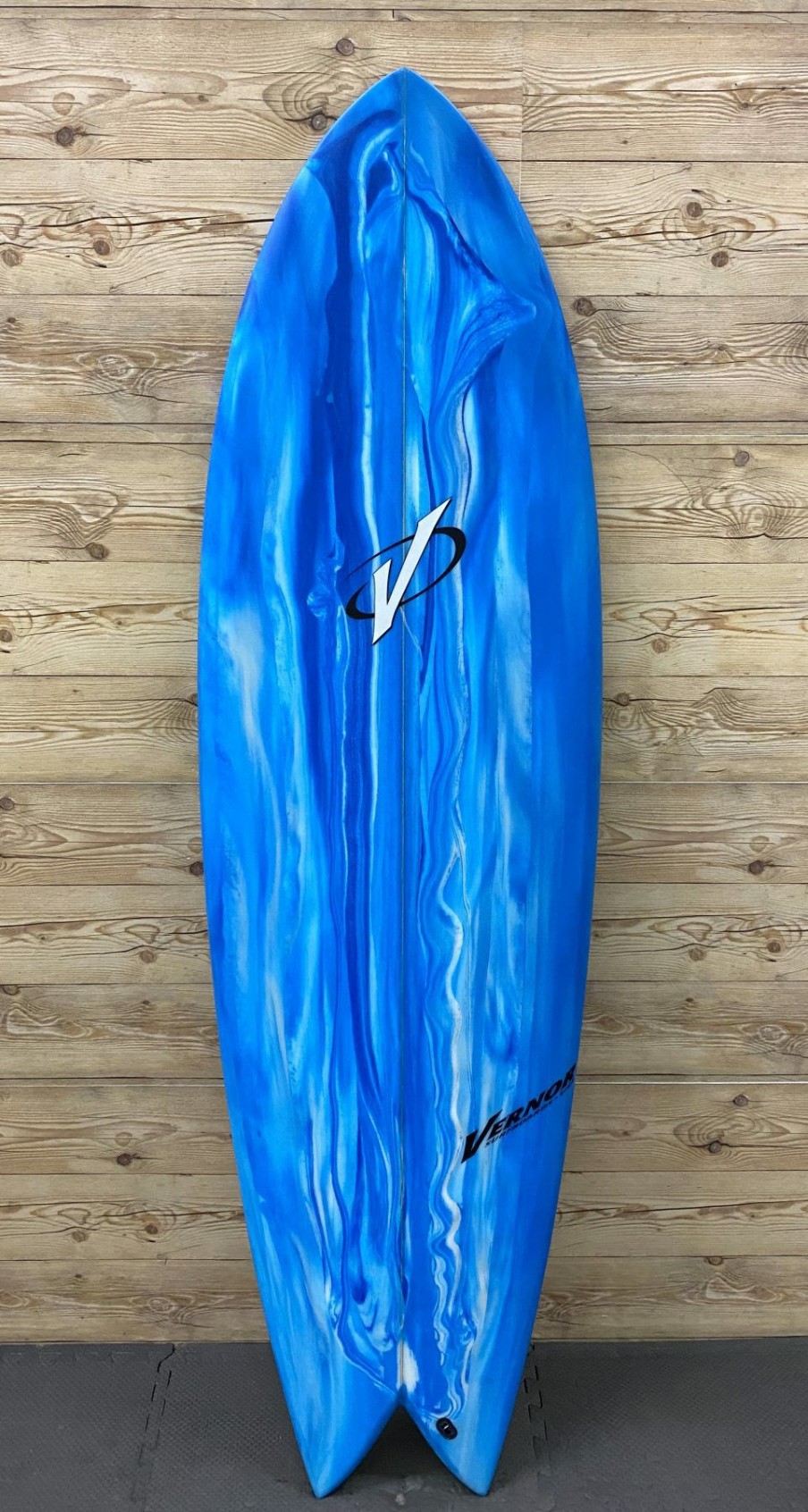 Fin Setup * | Latest Fashion 6'6 X 22.5 X 3 (47.5L) Vernor "Barracuda" Fish Surfboard