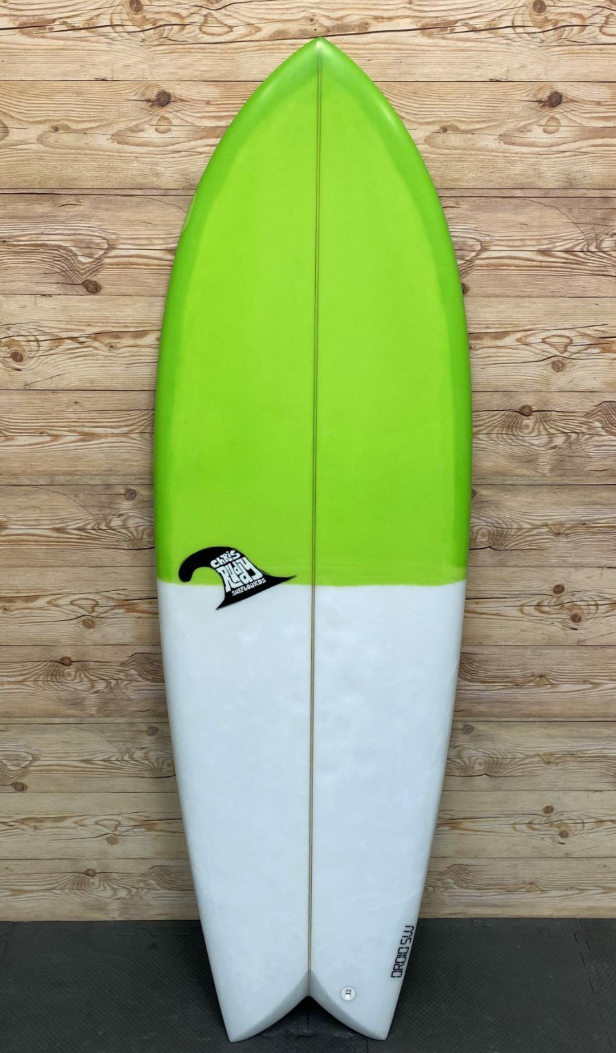 Fin Setup * | Featured 5'8 X 21 1/2 X 2 5/8 Chris Ruddy Twin Fish Surfboard