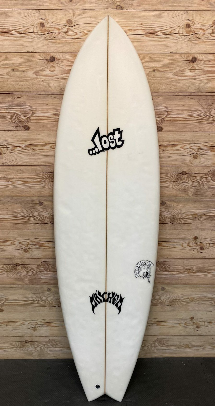 Fin Setup * | Latest Fashion 5'11" X 20.13 X 2.44 (32.3L) Lost "Round Nose Fish" Shortboard Surfboard