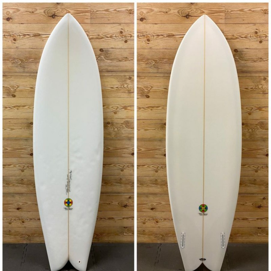 Fin Setup * | Lower Prices 6'4 X 20 1/2 X 2 1/2 Brian Szymanski Twin Fish Surfboard