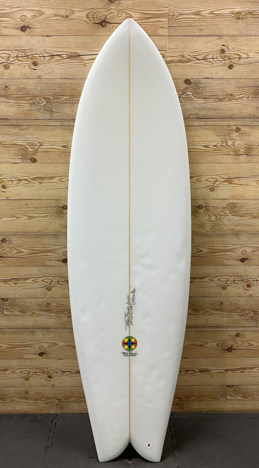 Fin Setup * | Lower Prices 6'4 X 20 1/2 X 2 1/2 Brian Szymanski Twin Fish Surfboard