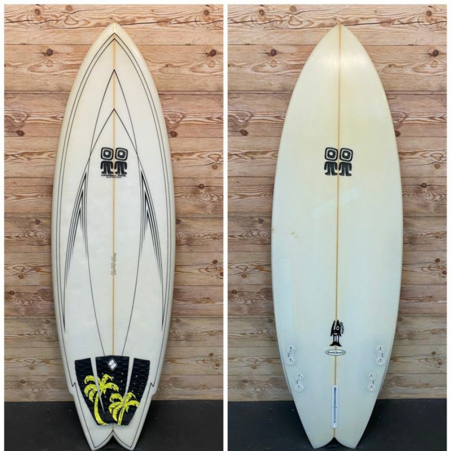 Fin Setup * | Best Sale 5'9 X 20 3/4 X 2 1/2 Campbell Brothers "Octafish" Bonzer Surfboard