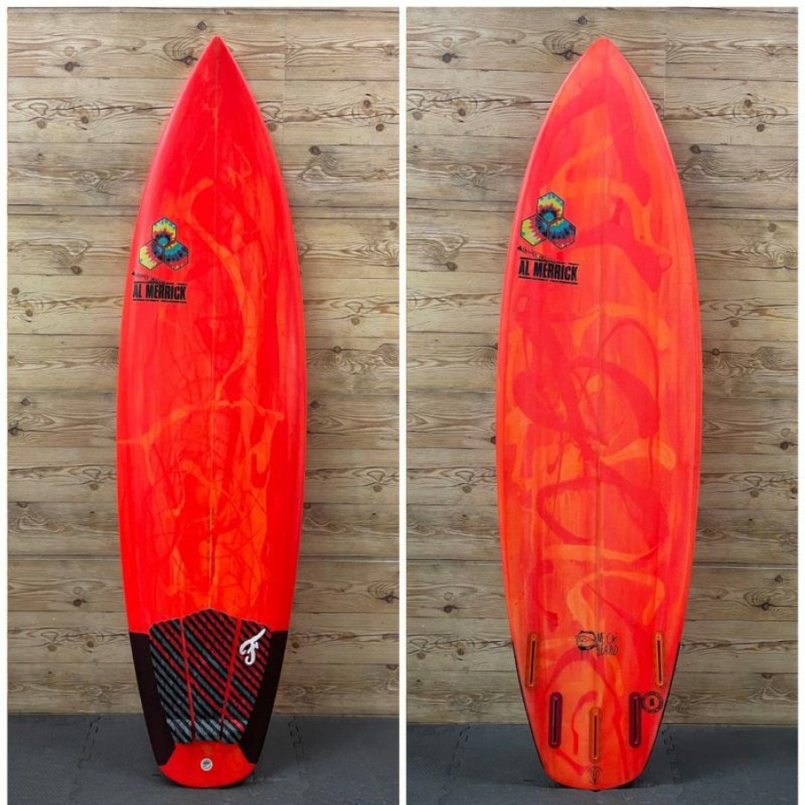 Fin Setup * | Reliable Quality Never Ridden 6'5 X 20 7/8 X 2 7/8 (42.8L) Channel Islands "Neckbeard " Shortboard Surfboard