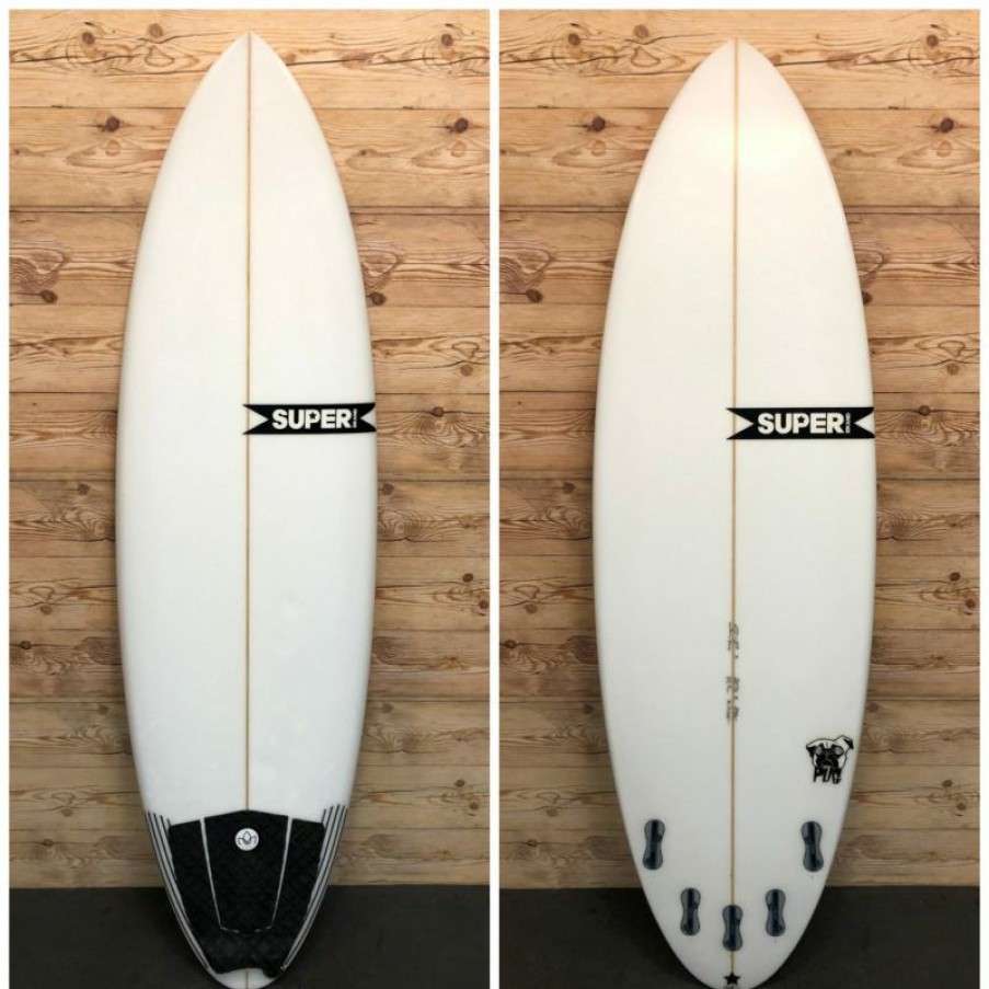 Fin Setup * | Best Quality 5'10" X 20 1/4 X 2 5/8 (33.9L) Superbrand "Pug" Shortboard Surfboard