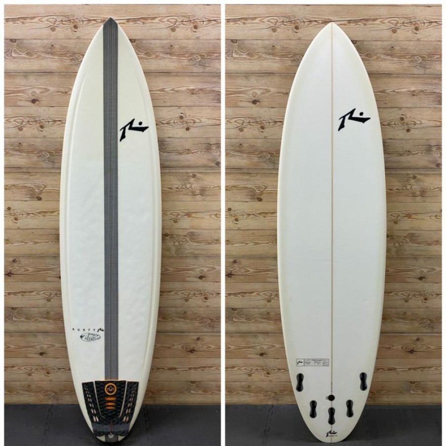 Fin Setup * | Bargain Sale 7'6 X 21.12 X 3.12 (51.51) Eps Rusty "Zeppelin" Surfboard